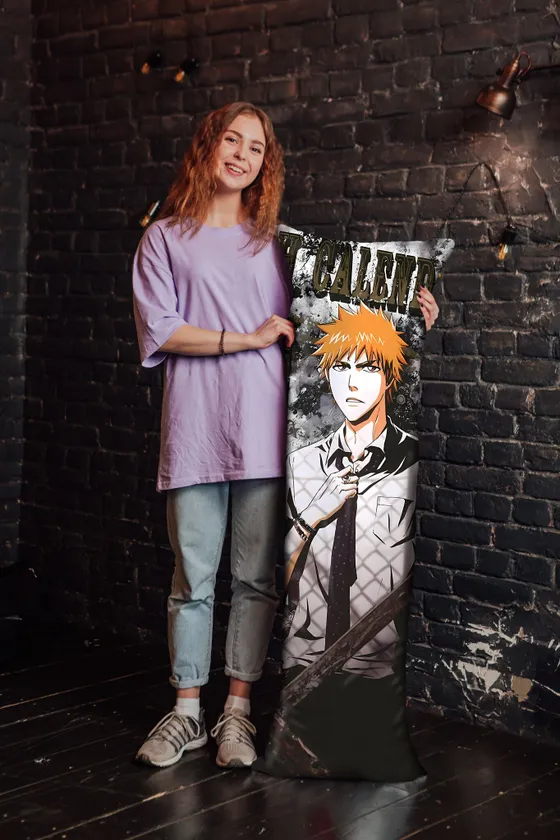 Дакимакура Бьякуя Кучики и Ичиго Куросаки