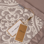 Комплект постельного белья на резинке Сатин Aurora Veil/Вуаль Авроры с Покрывалом AVR004