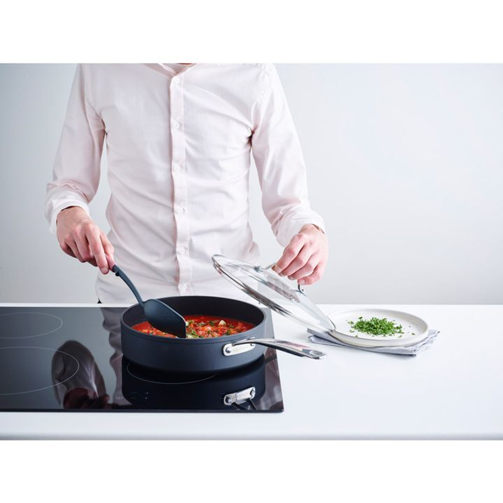 Сковорода 24см глубокая с крышкой Brabantia Chrome