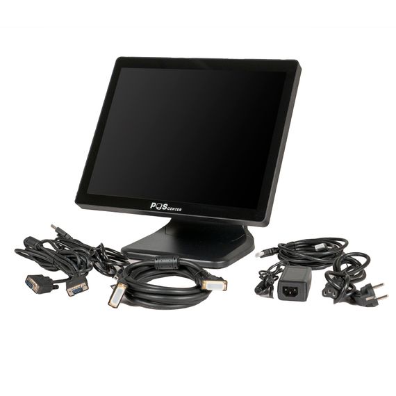 Сенсорный монитор POScenter NOVA (17&quot;,P-CAP/4:3/1280*1024/HDMI,VGA,USB,Audio out) черный
