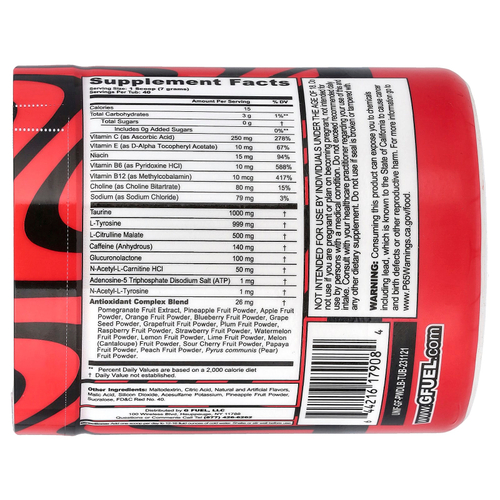 G FUEL, PewDiePie, энергетическая формула, 280 г (9,9 унции)