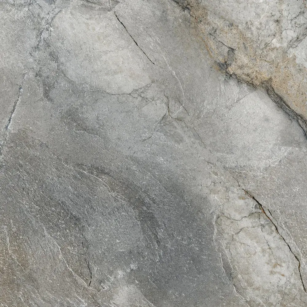 Керамогранит Alma Ceramica GFU57VLC70L Vulcano 57x57 серый лаппатированный под камень