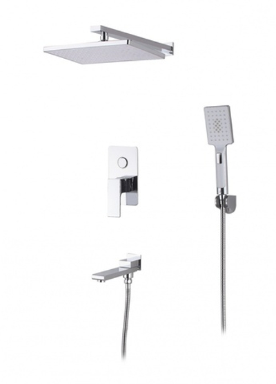 28065 Встроенный смес для душа с 3-функ. "GANZER"  (6/1шт)