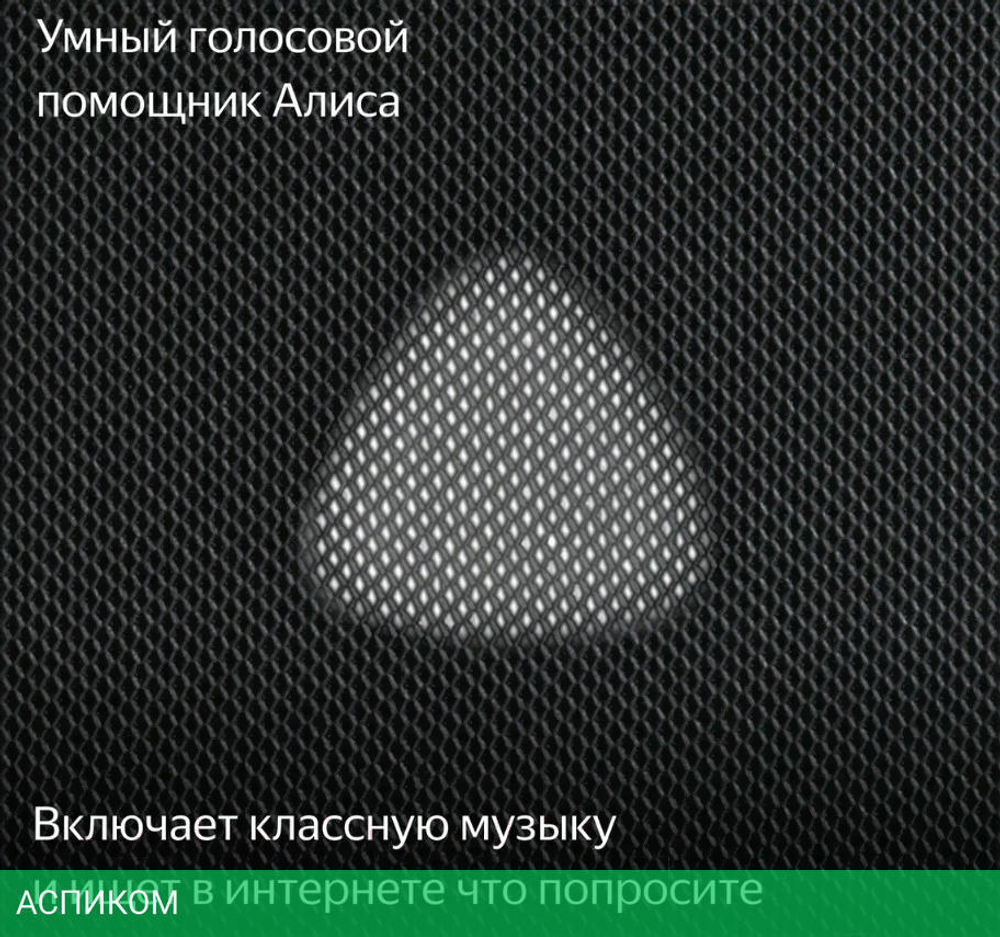 Умная колонка Яндекс Станция Макс с Zigbee Black (YNDX-00053K)