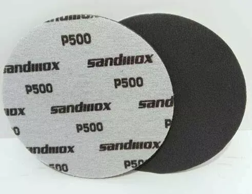Sandwox Super Fine Foam диск на тканево-поролоновой основе, карбид кремния 150мм P500