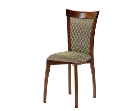 Стул Аврора Тулон 2, спинка мягкая,  Темный орех/Призма 37/1