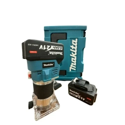 Фрезер кромочный Аккумуляторный по дереву 21V 6.0 Ah