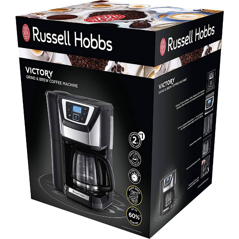 Кофеварка капельная Russell Hobbs 22000-56 металл
