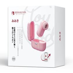 Вакуумный стимулятор BeYourLover Alggie Earphone в виде наушника с управлением через приложение