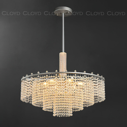 Люстра Cloyd WITTE C6 / Ø60 см - серебро (арт.11534)
