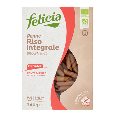 Макароны из коричневого риса, Пенне "Felicia", 250 г