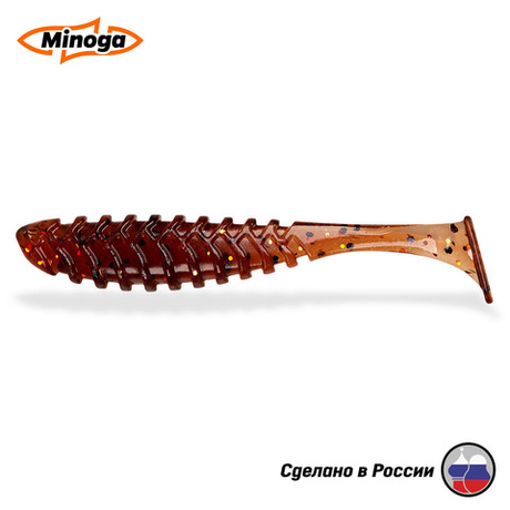 Силиконовая приманка "Minoga" COOPER 4,0"(4шт) 100мм, 6,1гр, цвет 006