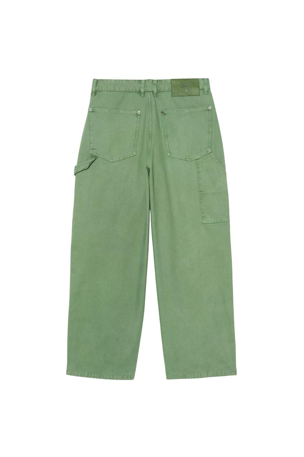 ZARA X BENITO ANTONIO БРЮКИ СВОБОДНОГО КРОЯ С КАРМАНОМ, ЗЕЛЕНЫЙ