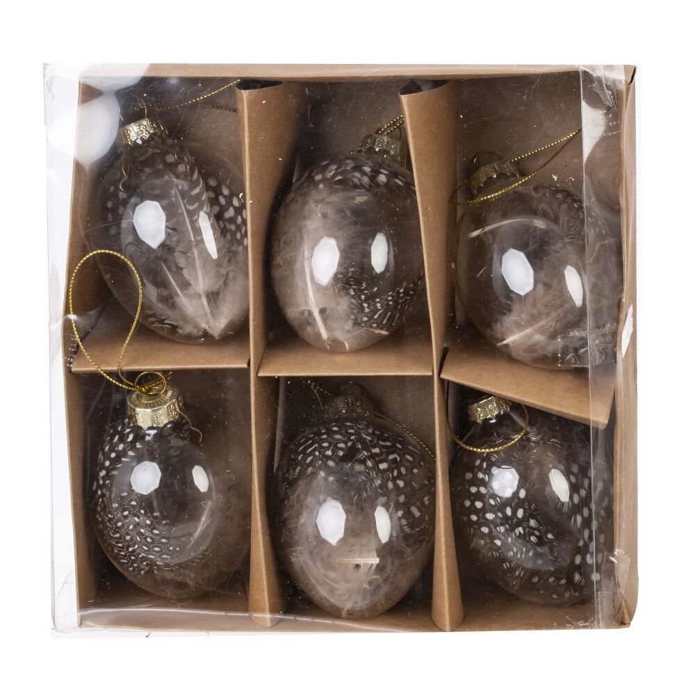 GAEM Набор из 6-ти изделий декоративных подвесных "Яйцо пасхальное" (6*9), L19 W19,5 H6 см