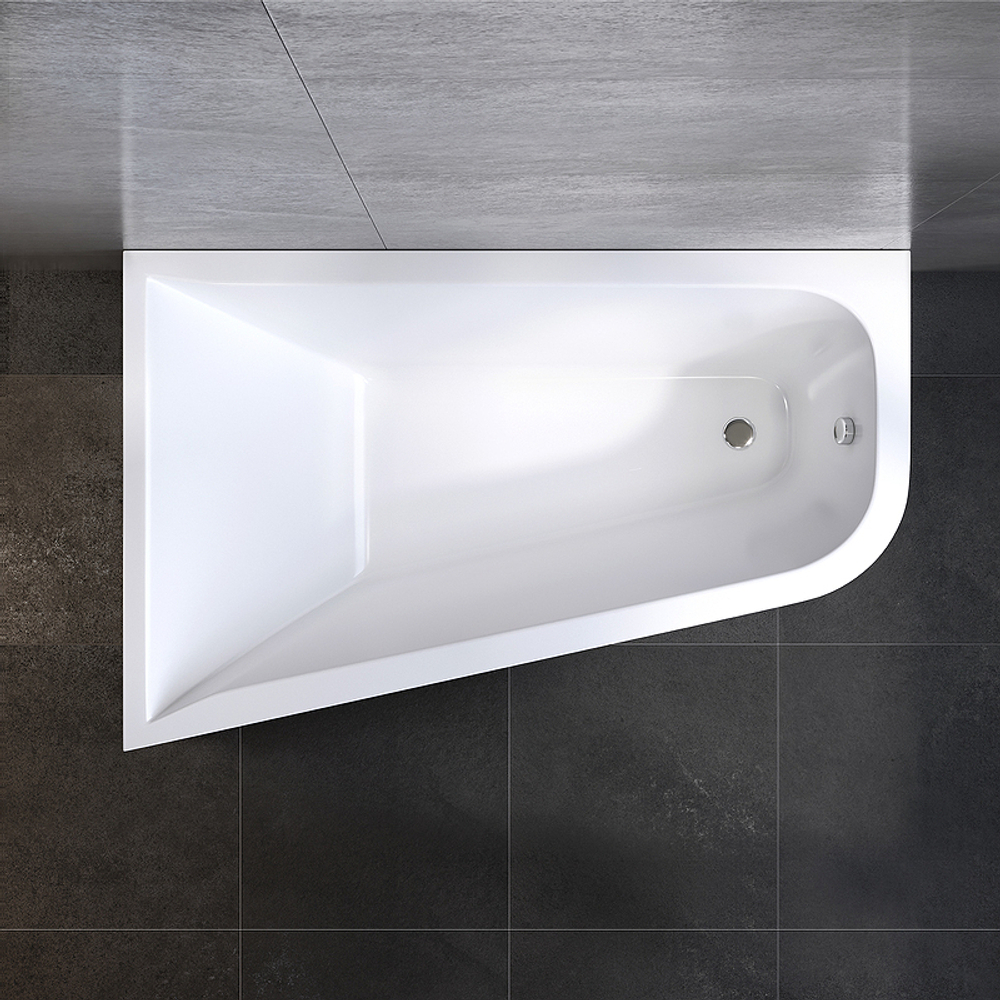 Акриловая ванна AM.PM Spirit (АМ.ПМ Спирит) 160x100 L, W72A-160L100W-A2