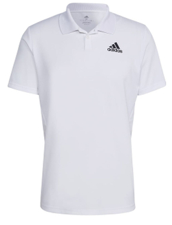 Теннисное поло Adidas Club Pique Polo - white/black