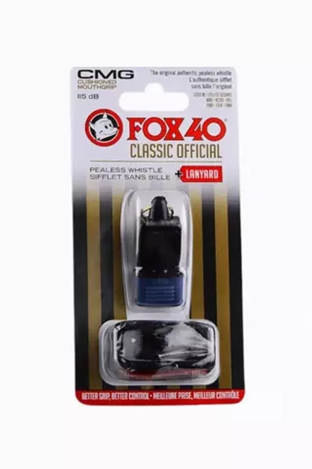 Свисток со шнурком Fox40 Classic Official - черный