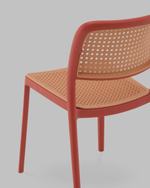 Стул Yona пластиковый красный