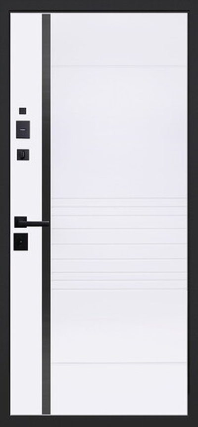 Стальная дверь «Аша» 3D (адаптивная замковая часть). Заказная модель.