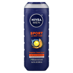 Nivea, Men, Sport, гель для душа 3 в 1, мандарин и перец, 500 мл (16,9 жидк. унции)