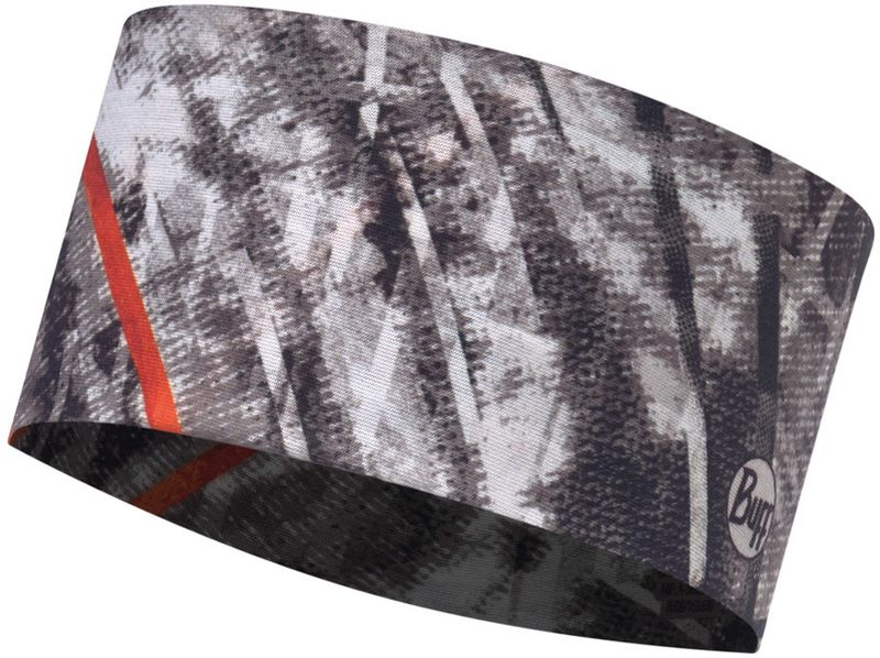 Повязка на голову спортивная Buff Headband CoolNet City Jungle Grey Фото 1