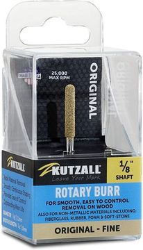 Шлифовальная головка Kutzall, полукруглая, D6.3мм*12.7мм, Fine (Original), хвостовик 3,1мм