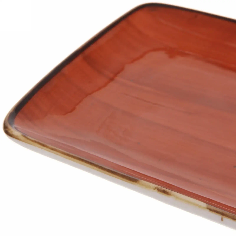 Блюдо керамическое «Corsica orange» 31*12*2см