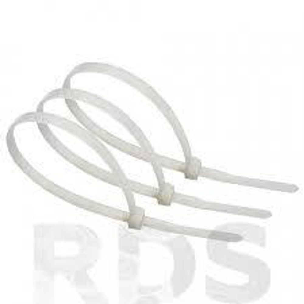 Хомут нейлоновый для стяжки 3,6х200мм, белый 100шт/уп 1-2 sale