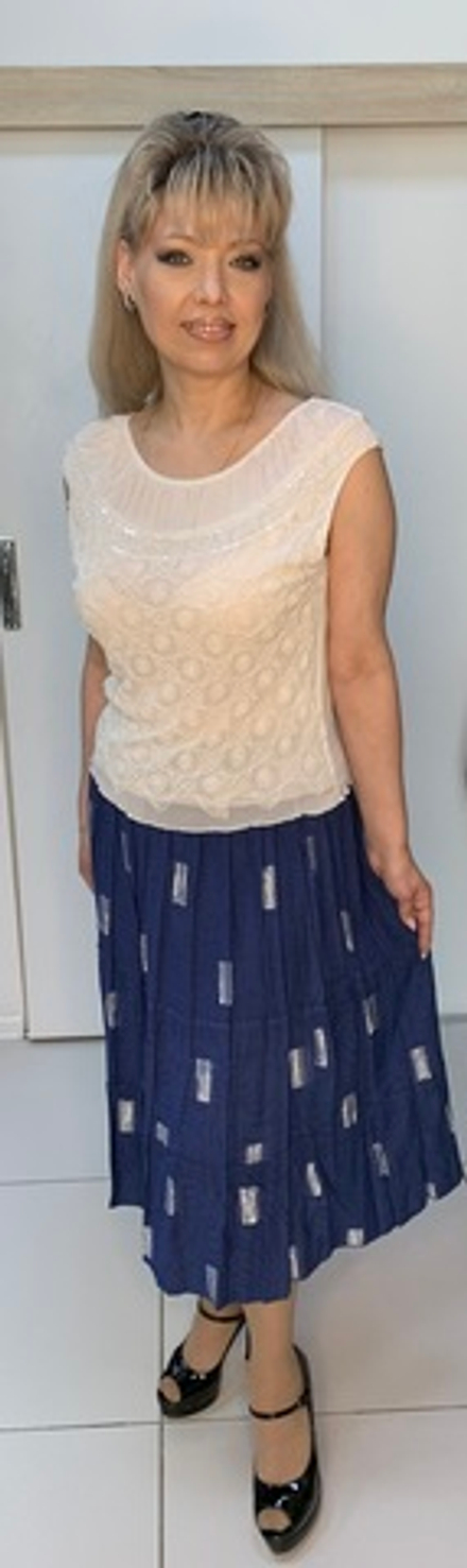 Летняя юбка-жатка