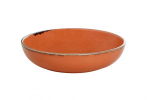 Салатник полуглубокий d 17 см h 4 см 415 мл фарфор цвет оранжевый Seasons