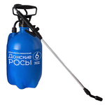 Опрыскиватель ДОНСКИЕ РОСЫ 6 л пневматический, 2 режима работы периодический и непрерывный