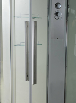 Душевая кабина AvaCan (АваКан) EM2811LNT без крыши прозрачная