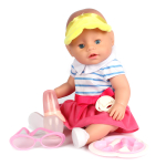 Пупс функциональный с аксессуарами 32см, коробка DH2233B