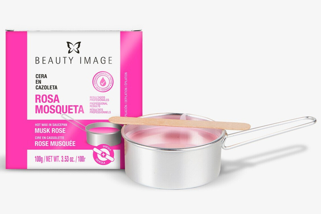 Воск в круглой метал упаковке - Мускатная роза, 100г