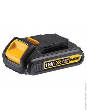Аккумулятор "DeWALT" DCB181-XJ  (18 В, 1.5 А/ч, LI-ION)