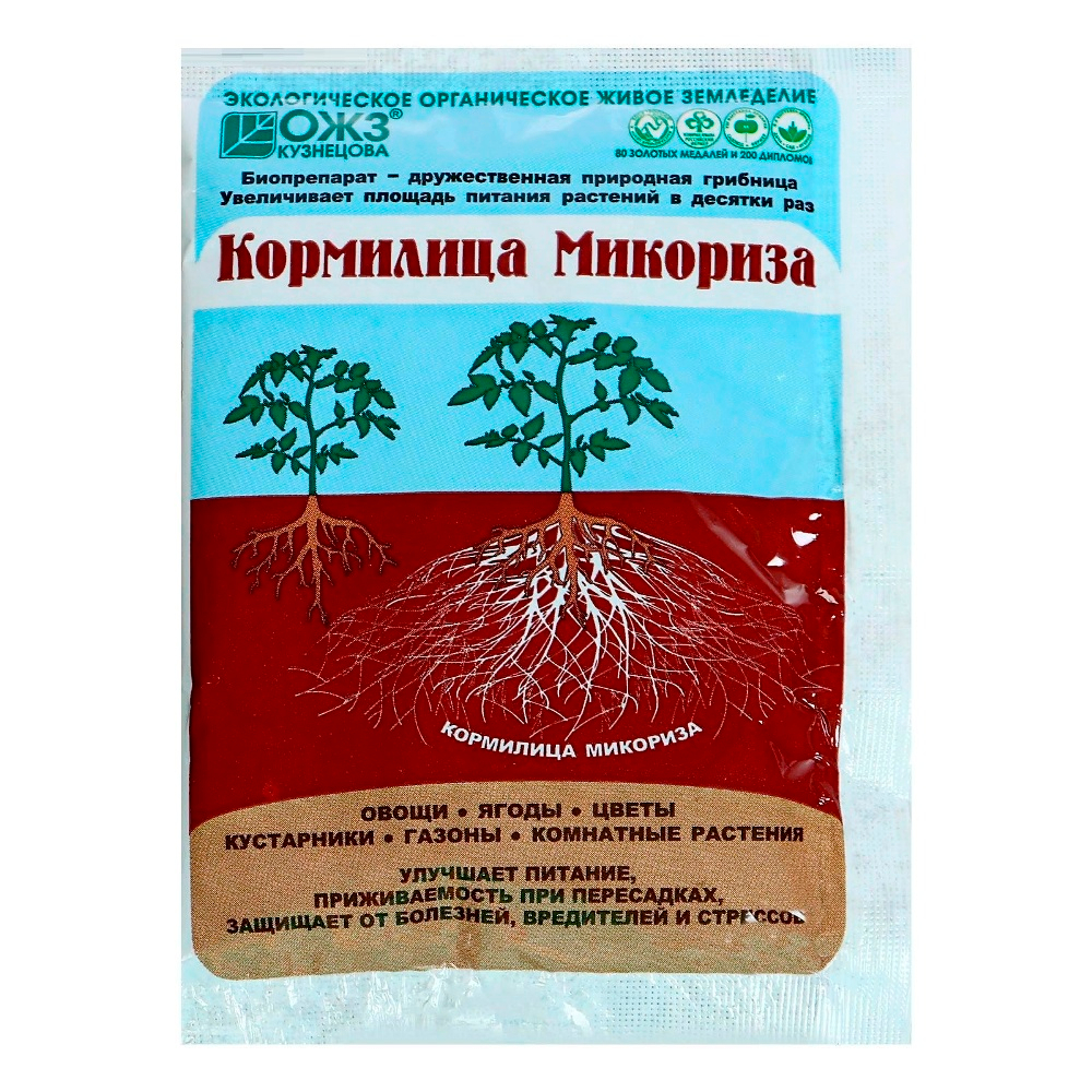 Удобрение МИКОРИЗА КОРМИЛИЦА ДЛЯ КОРНЕЙ 30гр