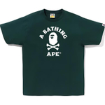 A Bathing Ape Ape Crossbone College Tee Ss25