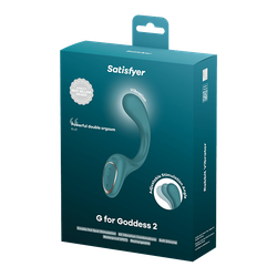 Вибратор для стимуляции зоны G Satisfyer G for Goddess 2, синий