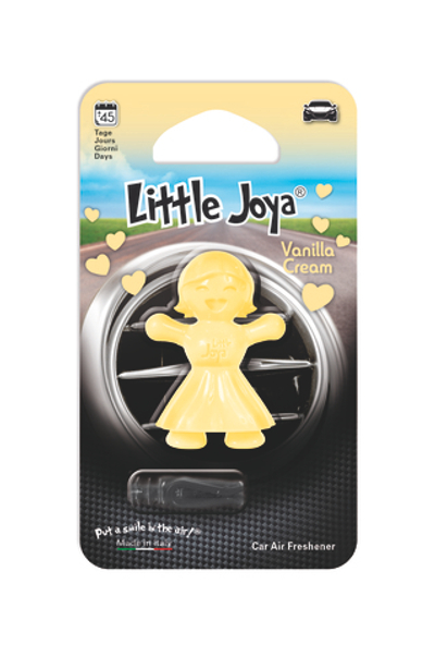 Little Joya Vanilla Cream (Ваниль) - yellow Автомобильный освежитель воздуха
