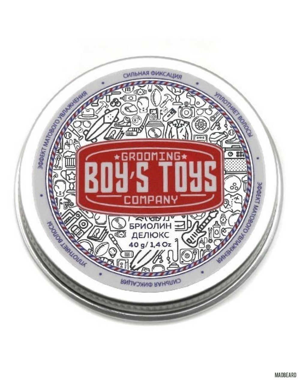 Boy's Toys Briolin Deluxe - Бриолин для укладки 40 гр