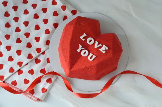 Торт I love you №1070