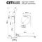 Торшер Citilux Адам Смарт CL228A931