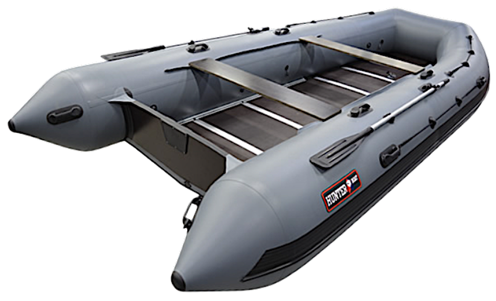 Лодка ПВХ Hunterboat Хантер Классика 520 Пайол 2025 -