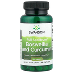 Swanson, Full Spectrum®, босвеллия и куркумин, 60 капсул