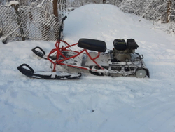 Мотобуксировщик ЗИД FishCar Вьюга