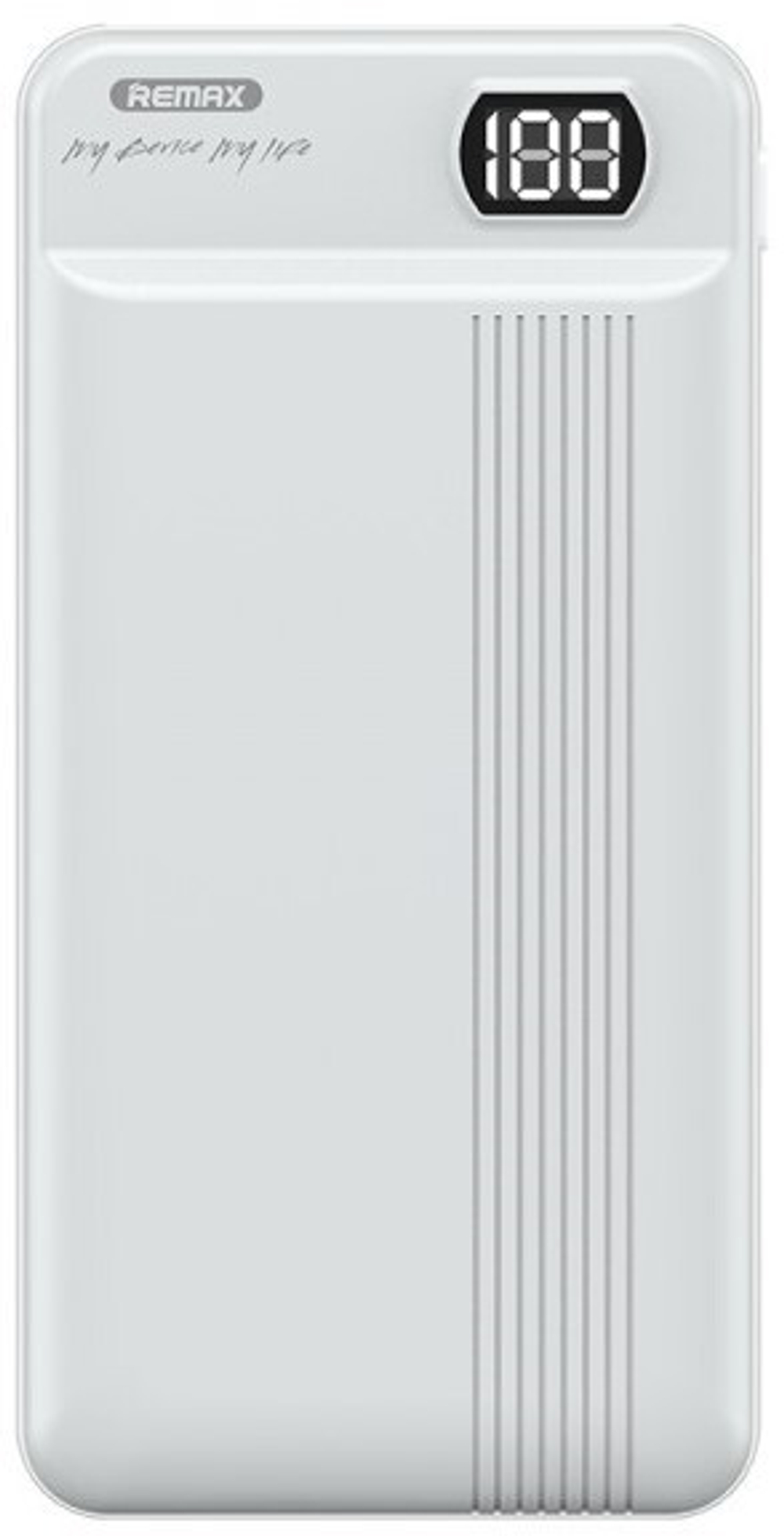 Портативный аккумулятор 20000 mAh RPP-106 Fizi Series 2USB white