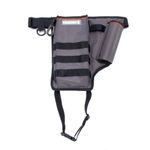 Сумка рыболовная поясная &quot;СЛЕДОПЫТ&quot; Fishing Pocket Hip, 30х22х6 см, цв. серый + 1 коробка LUNO 18/5/