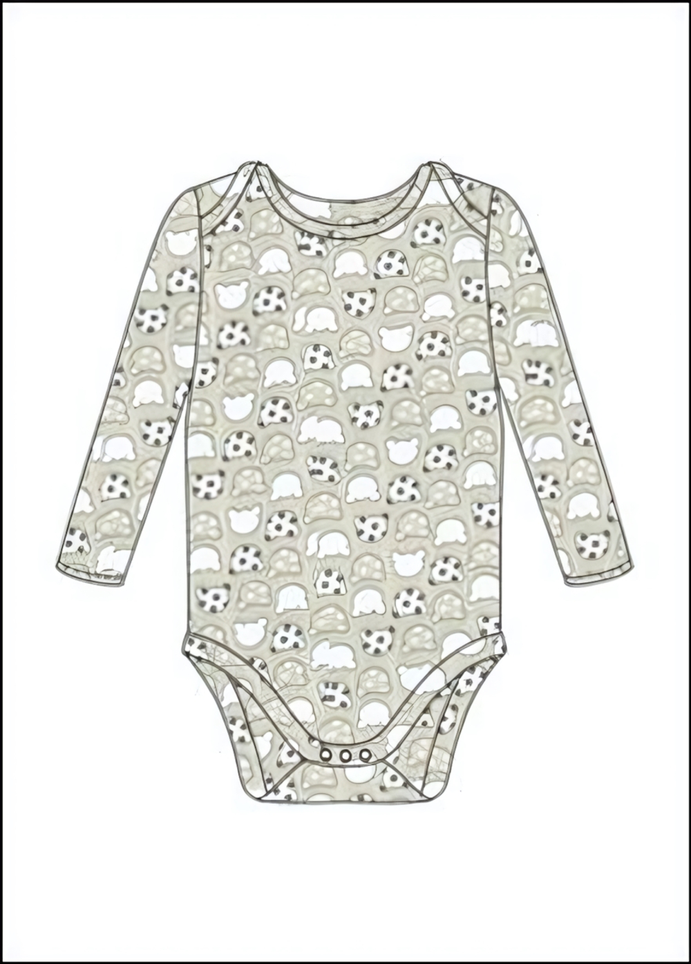 Боди д/новорожд. Б-27/1 р.74 "Колобок-1" бежевый (Ивашка)