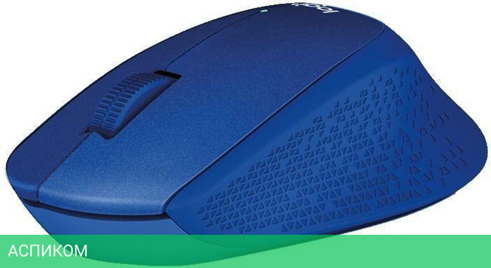 Мышь Logitech M330 Silent Plus синий (910-004925)