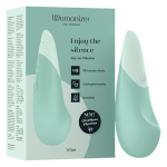 Зеленый клиторальный вибратор 14,2см Womanizer Vibe Green WZFS1SG5